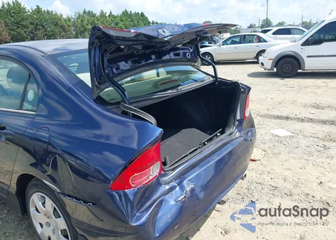 2006 Honda Civic Lx из США, поврежденный, VIN 1HGFA16586L117026